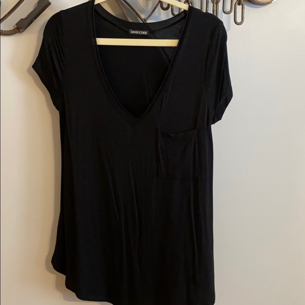 Mind Code V-neck T-Shirt